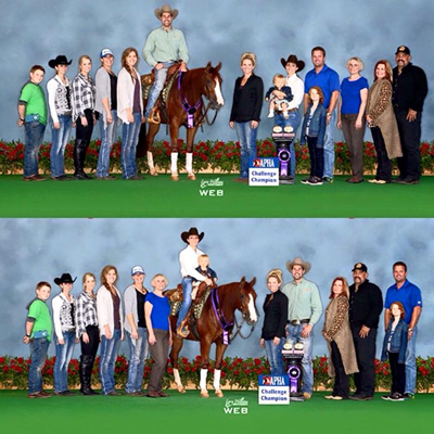 Fille Code with Back-to-Back APHA World Championships Top: Ruben Vandorp Bottom: Heather Weisz