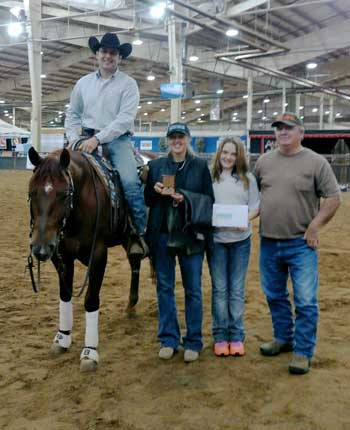 AQHA World Show Jr Reining Success